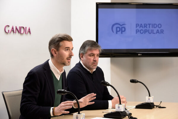 El PP denuncia el desvío de 550.000 euros para pagar juicios con trabajadores municipales en la última modificación presupuestaria del gobierno de Gandia