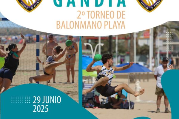 Cerca de 650 deportistas participarán en la segunda edición del Arena Beach Gandia, que se celebra este domingo en la playa